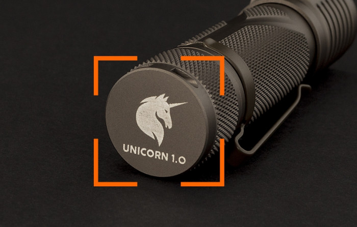 Карманный фонарь Яркий Луч YLP Unicorn 1.0, черный, SAMSUNG LH351D  