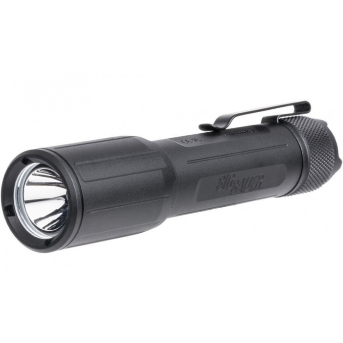 Фонарь SIG OPTICS foxtrot-edc, full-size, rechargeable, handheld flashlight, white light, black  