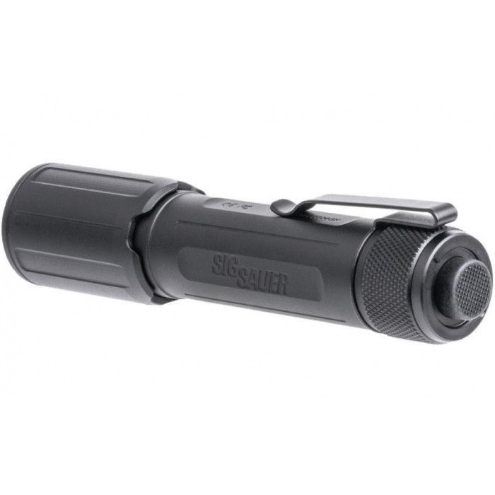 Фонарь SIG OPTICS foxtrot-edc, full-size, rechargeable, handheld flashlight, white light, black  