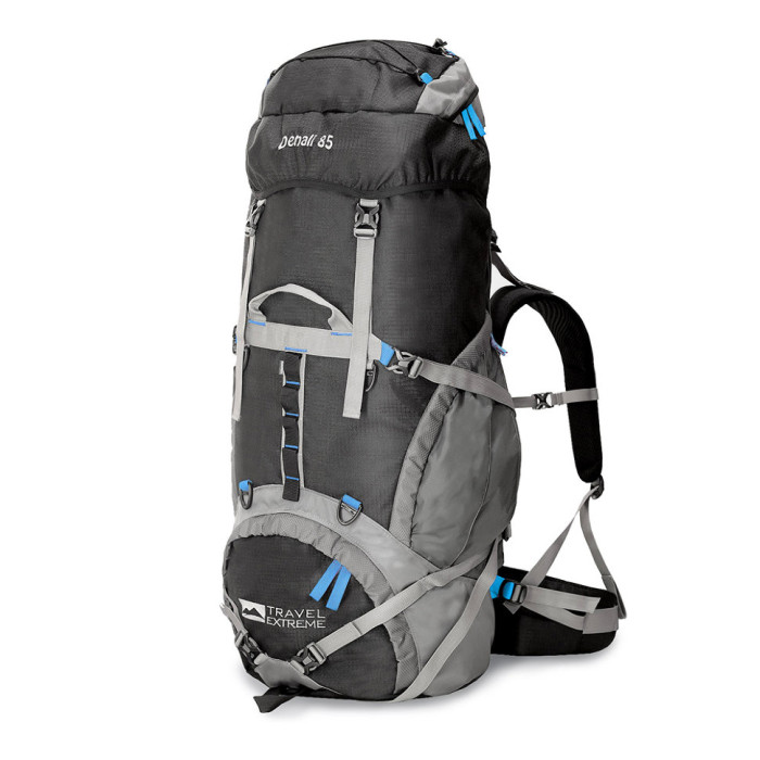 Рюкзак Travel Extreme Denali 70L, black-blue  