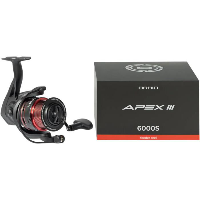 Катушка Brain Apex III Feeder 6000S 5+1BB 4.9:1  