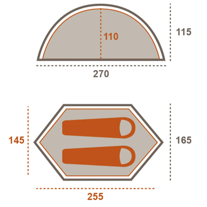 Палатка Grand Canyon Cardova 1 Capulet Olive (330025)  