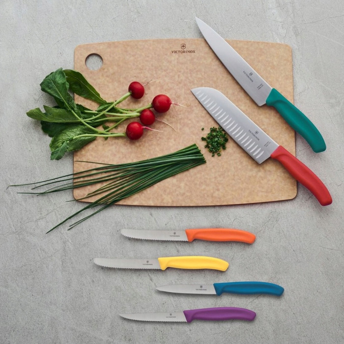 Нож для овощей Victorinox Swiss Classic 8см волн красн 6.7631.C1  