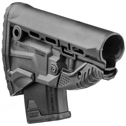 Приклад FAB Defense Survival Buttstock для АК без адаптера black (fix-gkmagb)  