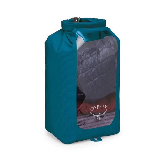 Гермомешок Osprey DrySack 20L w/Window waterfront blue - O/S - синий 