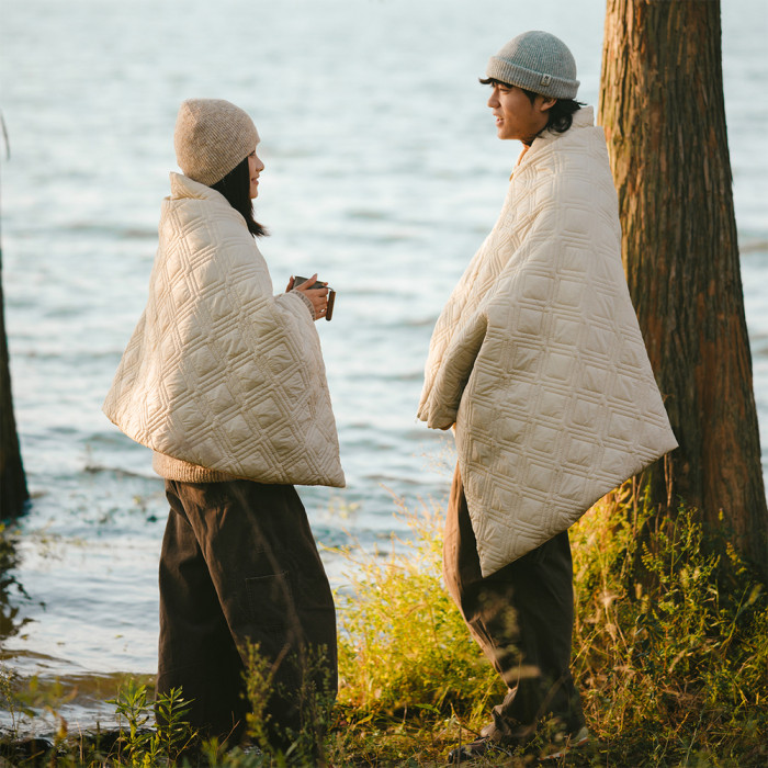 Одеяло с подогревом Naturehike CNK2450PJ015, 95х190 см, бежевое  