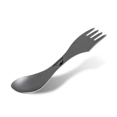 Ложка-вилка Naturehike Titanium NH19T012, алюминий