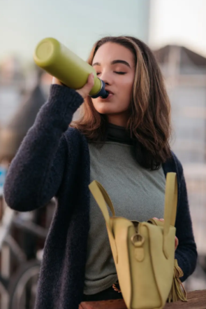 Спортивная бутылка для воды Klean Kanteen Classic Sport Cap 800 мл - серая  