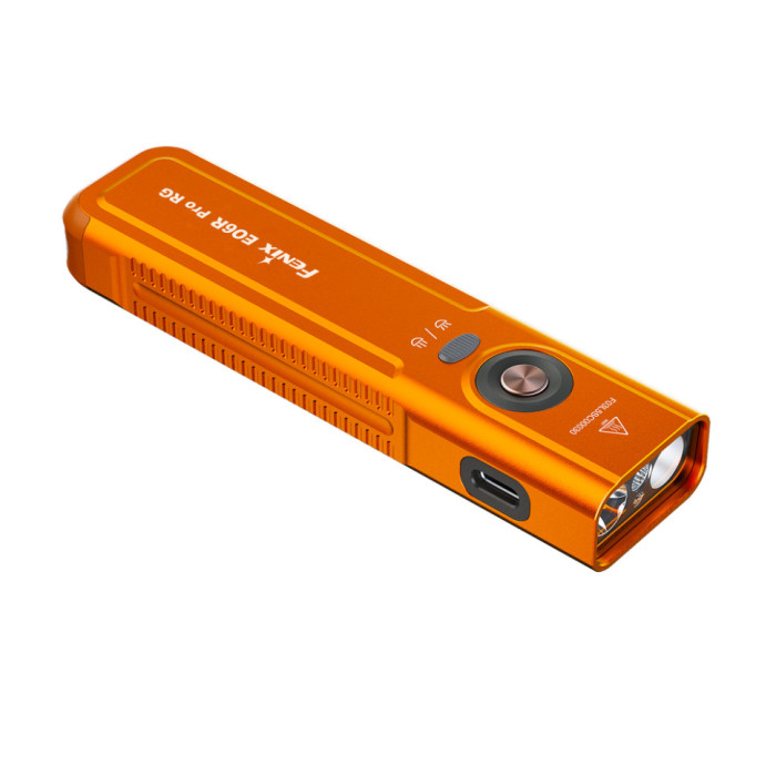 Фонарь наключный Fenix ​​E06R PRO RG, оранжевый  