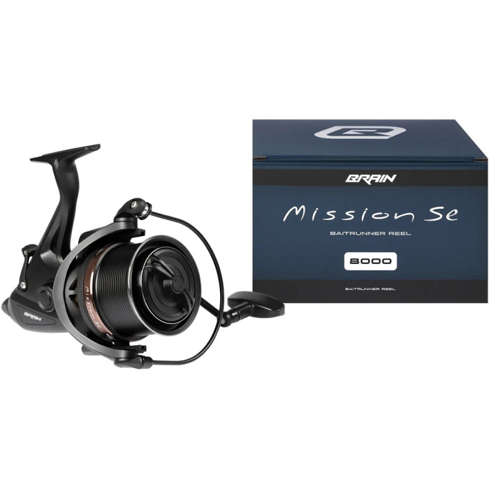 Катушка Brain Mission SE Baitrunner 8000 12+1BB 4.1:1  