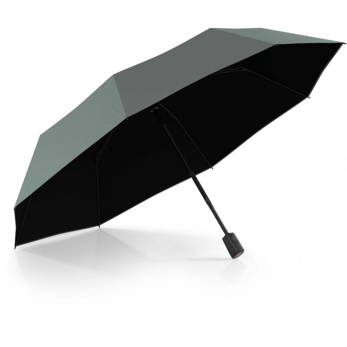 Зонт Knirps A.200 Sage Black HeatShield Авто / Складной / 8 спиц / D97x28см  
