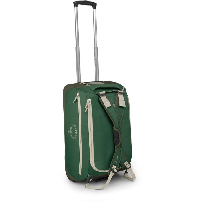 Сумка на колесах Osprey Daylite Carry-On Wheeled Duffel 40 green canopy/green creek - O/S - зеленый  