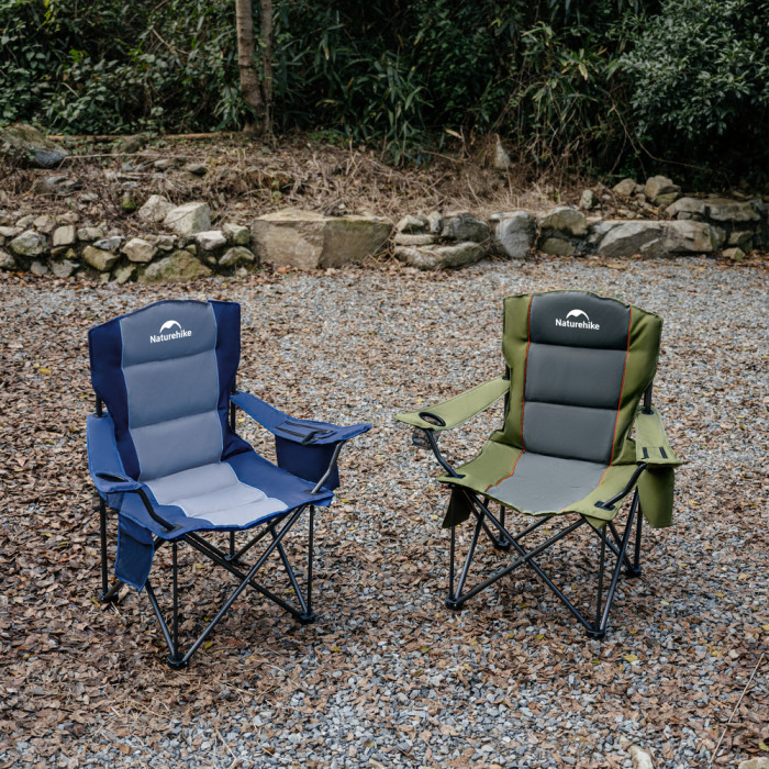 Комплект туристических складных кресел (2 шт.) Naturehike ComfortMax Star T01 CNK2550JJ029, синий  