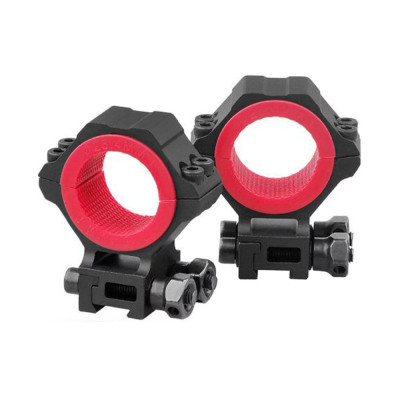 Кольца Discovery Scope Mount Rings High л/хвост 1inch(25,4)/30/34MM (180201)