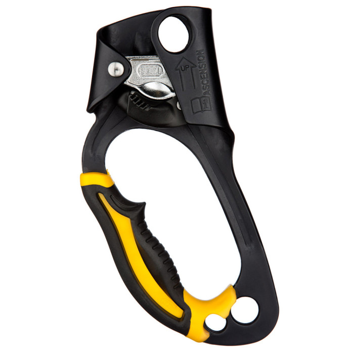 Зажим-жумар Petzl ASCENSION левый SPORT black/yellow  
