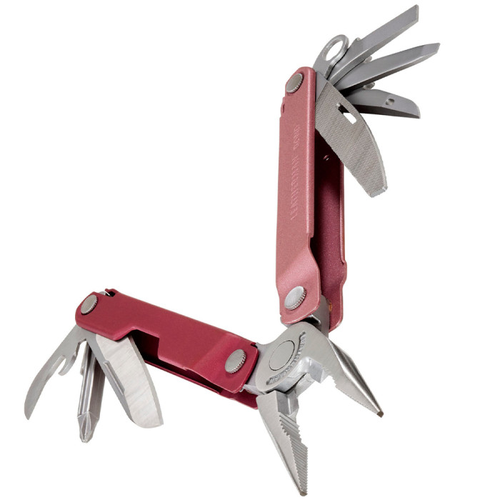 Мультиинструмент Leatherman Bond Heathered Cranberry, нейлоновый чехол  