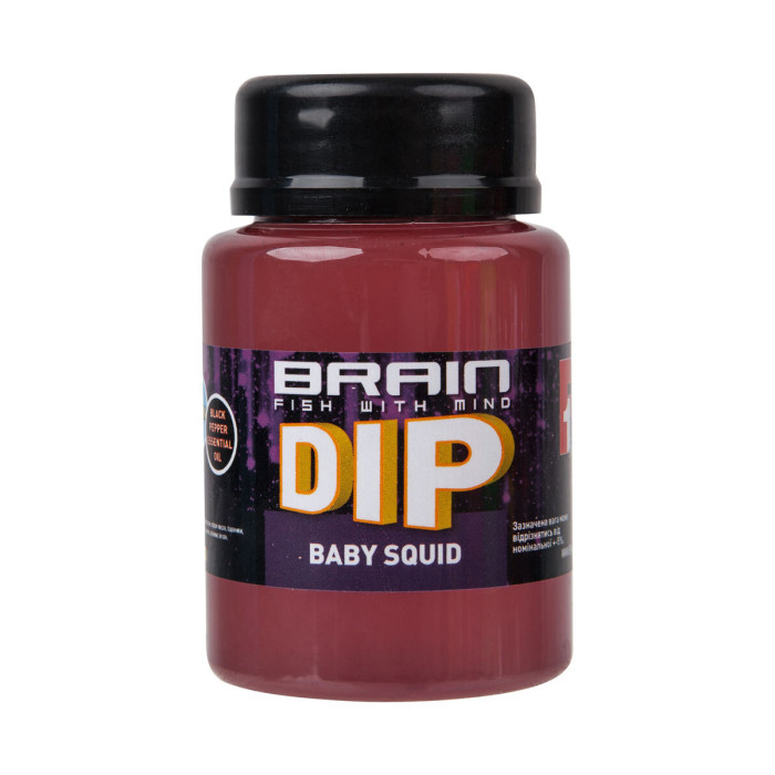 Дип для бойлов Brain F1 Baby squid (кальмар) 100ml 