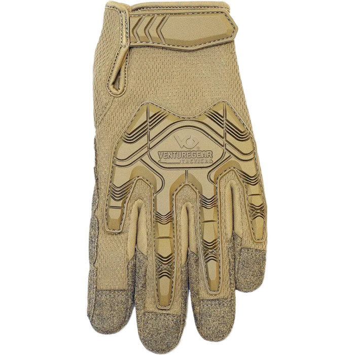 Тактические перчатки противоударные Venture Gear Tactical VGTG40 Heavy-Duty Impact Operator, песочные, размер XXL (11)  