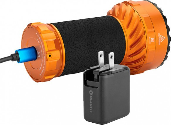 Поисковый фонарь Olight Marauder 2,14 000 люмен, оранжевый  