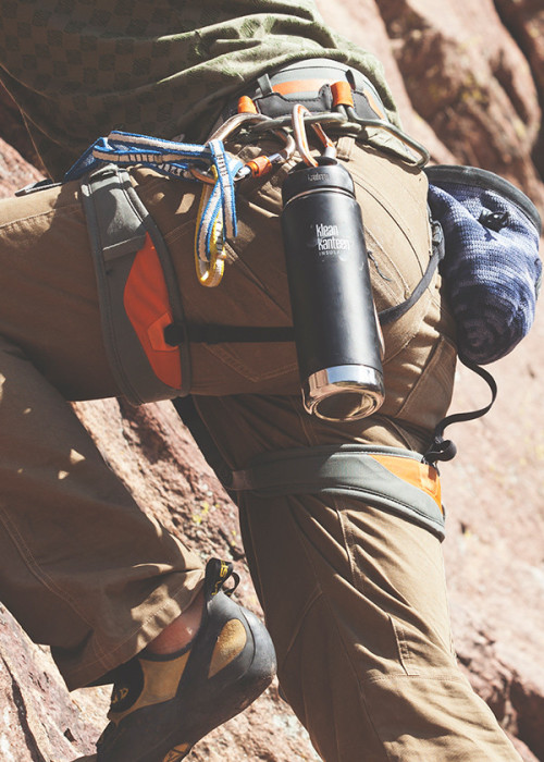 Термофляга Klean Kanteen Wide Vacuum Cafe Cap Shale Black Matt 592 мл  