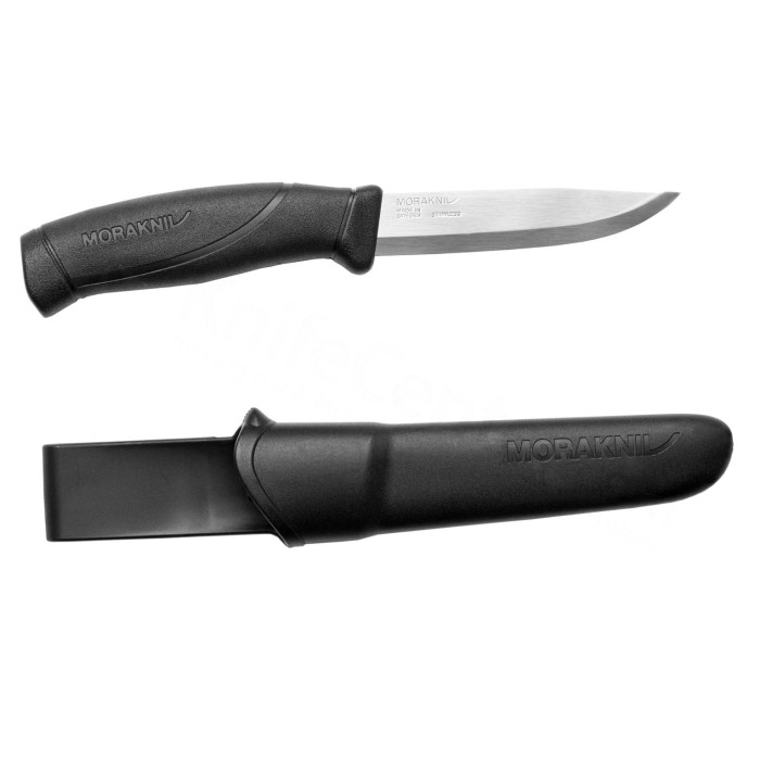 Нож Morakniv Companion Black, нерж. сталь 