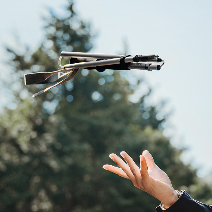 Трекинговая палка Naturehike CNK2450DS016, 110 см, серая  