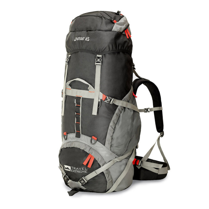 Рюкзак Travel Extreme Denali 70L, black-red  