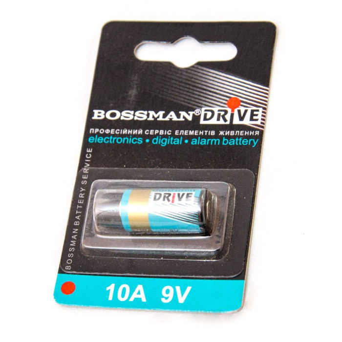 Батарейка 10A Bossmаn - Drive 1bl 9V  