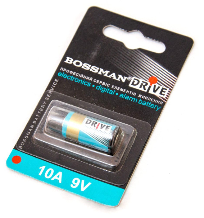 Батарейка 10A Bossmаn - Drive 1bl 9V  