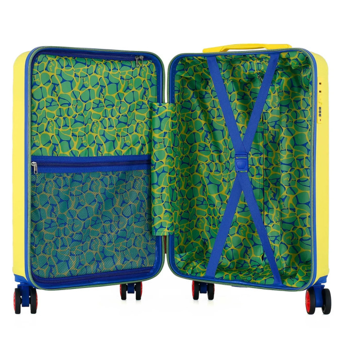 Чемодан Semi Line 20" (S) Yellow (T5801-1)  