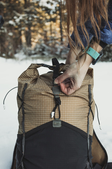 Рюкзак ультралегкий Travel Extreme X-HIKE 39 BLUE\BLACK UHMWPE  