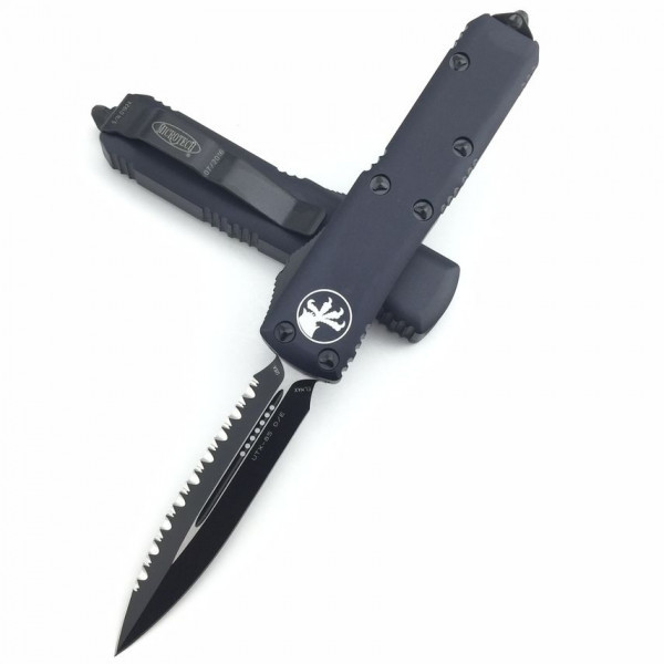 Нож Microtech UTX-85 Black Blade FS серрейтор 232-3  