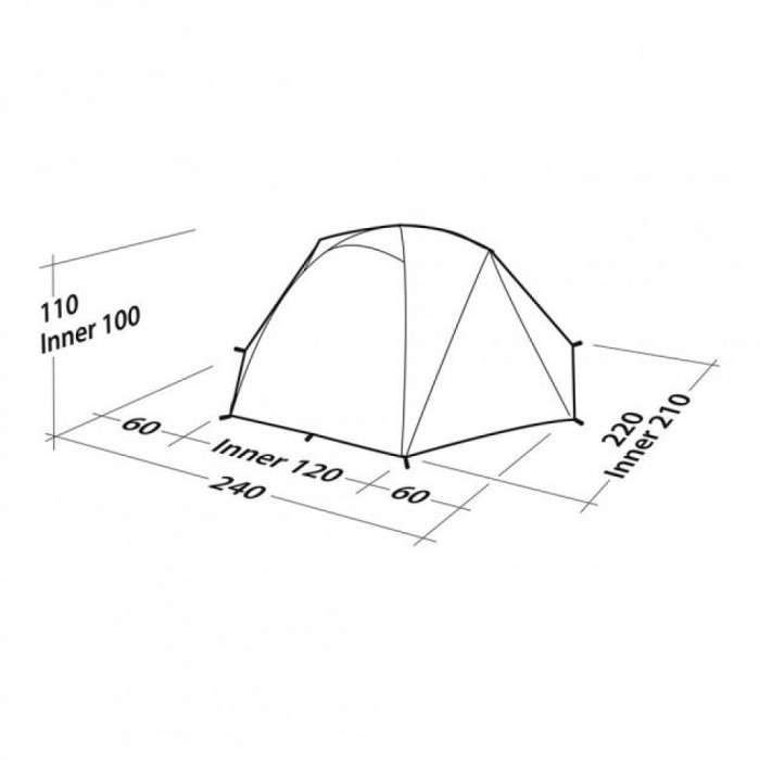 Палатка ROBENS Tent Boulder 2  