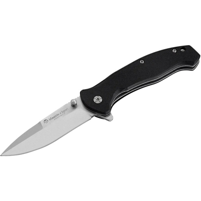 Нож Maserin Explorer, 440C, G10, черный (46005/G10N)  