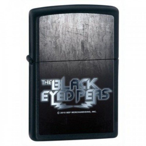 Зажигалка Zippo 218 Black Eyed Peas Черная 28027