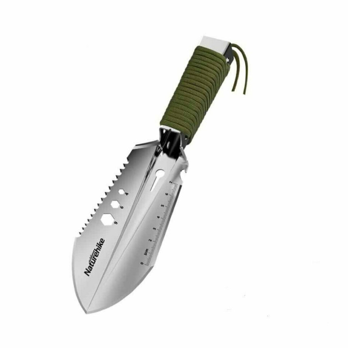 Лопата многофункциональная Naturehike NH20GJ001, паракорд / нержавеющая сталь 