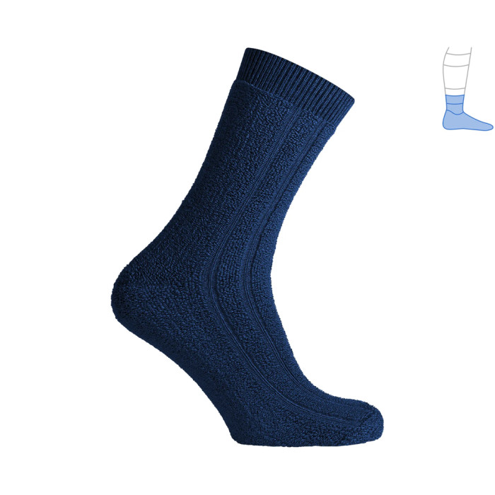 Термо носки защитные зимние Protector ShortWinter темно-синие M 41-43  