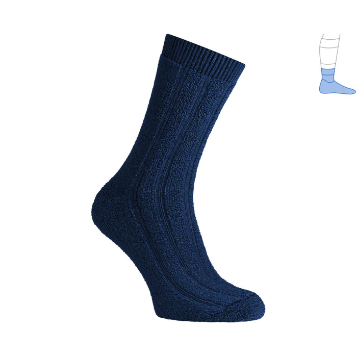 Термо носки защитные зимние Protector ShortWinter темно-синие M 41-43  