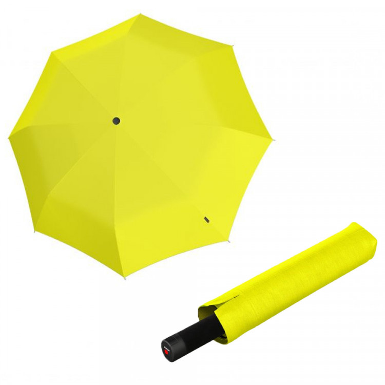 Зонт Knirps U.090 Yellow Мех/Складной/8спиц /D128x38см 