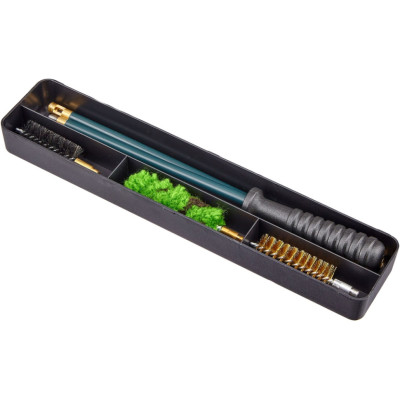 Набор для чистки MEGAline 16л. пластиковый короб, сталь в оплетке