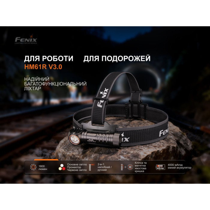 Мультифонарь Fenix HM61R V3.0  