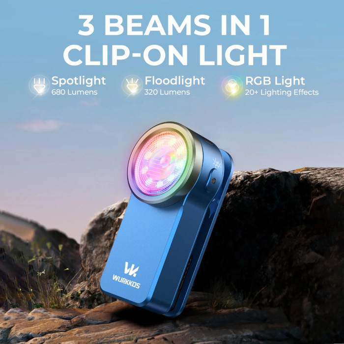 Фонарь Wurkkos HD03 680lm, Built-in polymer lithium-ion battery（600mAh/3.7V）  