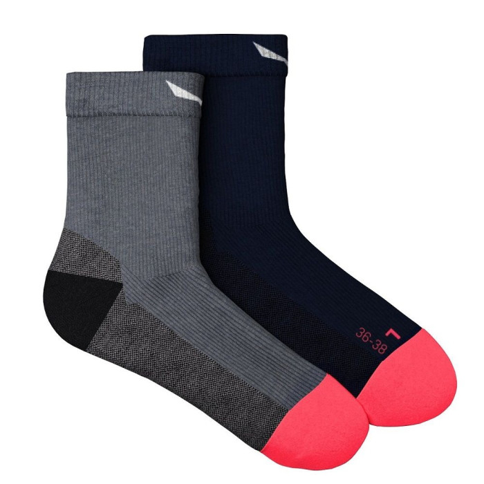 Носки Salewa MTN TRN AM W QRT SOCK 69031 0621 - 42-44 - серый 