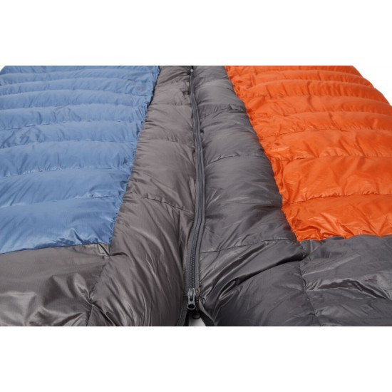 Спальный мешок Exped Comfort 400 M, синий, левая молния  