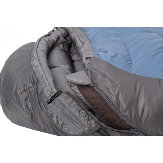 Спальный мешок Exped Comfort 400 M, синий, левая молния  