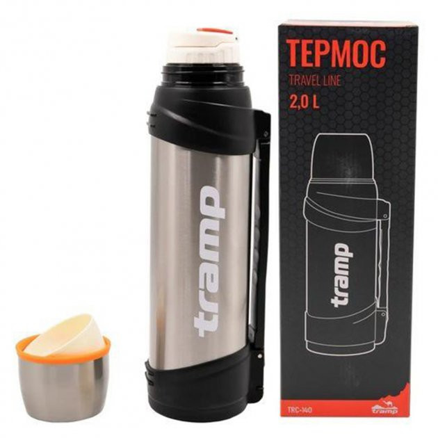 Термос Tramp Travel Line 2 л, металлик  
