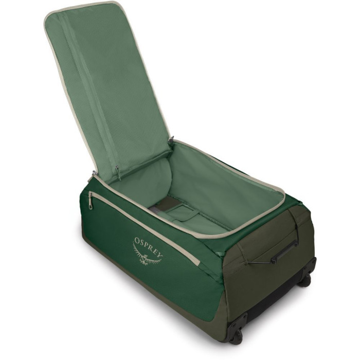 Сумка на колесах Osprey Daylite Wheeled Duffel 85 green canopy/green creek - O/S - зеленый  