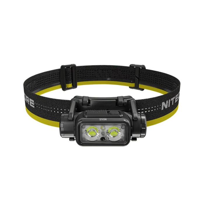 Фонарь налобный Nitecore NU45 UHE (2xNiteLab UHE LED+red LED, 1700 люмен, 11 режимов, 1x18650, USB-C, датчик приближения)  