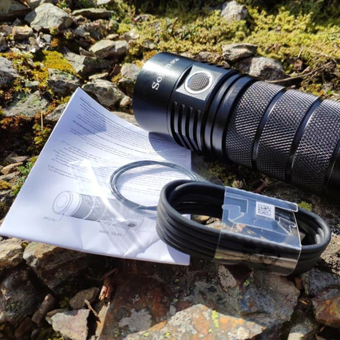 Поисковый фонарь Sofirn SP36 Pro Anduril 4*SST40 8000lm 3*18650 USB-C  