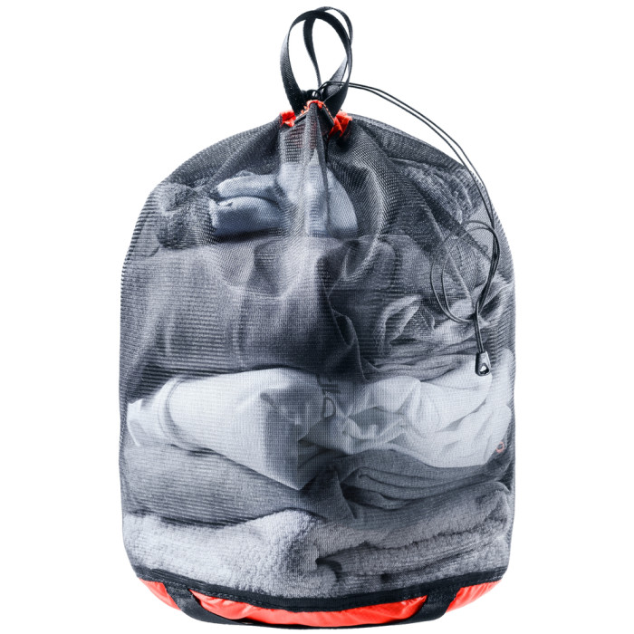Упаковочный мешок DEUTER Mesh Sack 5 цвет 9701 papaya-black  